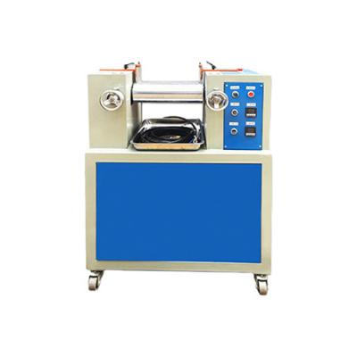 Lab use two roll open mill rubber mixer
