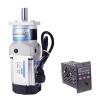 BLDC Motor 220V 400W or 750W with worm gear reducer RV40, RV50 or Planetary Gearbox PLF60, PLF90