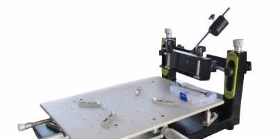 High Accuracy PCB SMT Manual Stencil Printer 3040 Solder Paste Printing  Machine