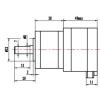 NEMA17 40mm geared Stepper Motor with planetary gear