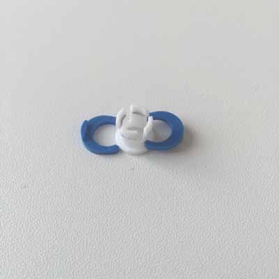 Jump Ring Buckle, buckles for 4mm or 6mm PTFE Tube