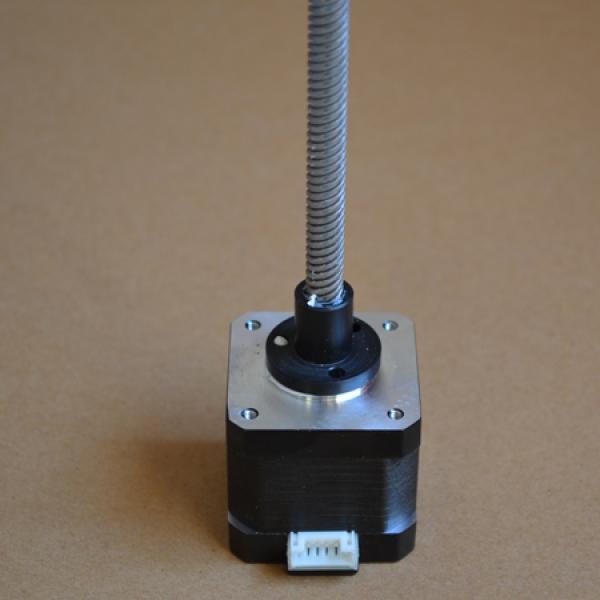 NEMA17 stepper 150mm, 210mm or 250mm Tr8*8 leadscrew threaded - RobotDigg
