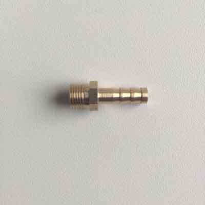 Barbed hose end fitting 6-01 or 8-01