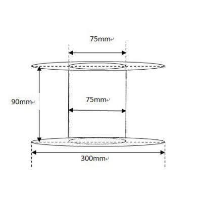 5Kgs Roll 1.75mm PLA Filament Black or White