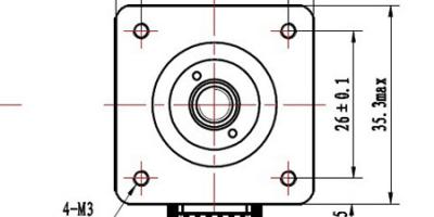 stepper 80mm acme trapezoidal