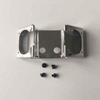 Dual 3010 DC Fan Plate