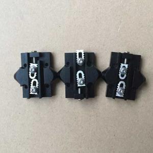 Carriage for open ended belt