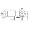 NEMA11 45mm long high torque stepper motor
