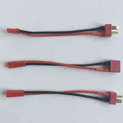 100mm T plug to JST connector lead wire