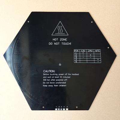 Hexagon  ALU-Heatbed for Kossel