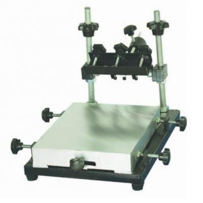 Manual PCB solder paste stencil printer