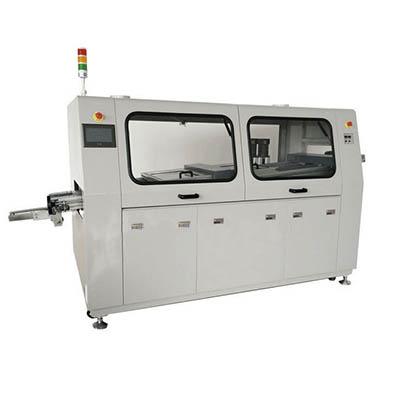 Lead-free laminar or dual wave soldering machine