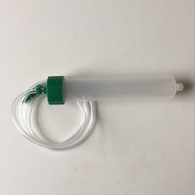 Dispenser or printer pneumatic syringe kit or needle