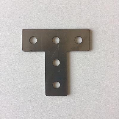 L, T or Cross plate for 2020 aluminum profile