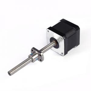 Ball screw integrated stepper motor linear actuator