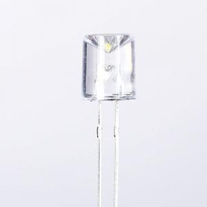 Through-hole flat head LED F5