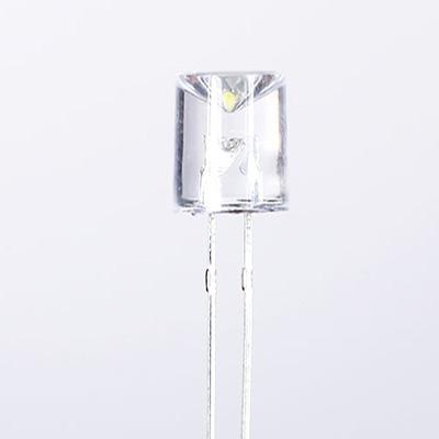 Through-hole flat head LED F5