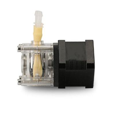 Volume flow rate dc motor or stepper peristaltic pump