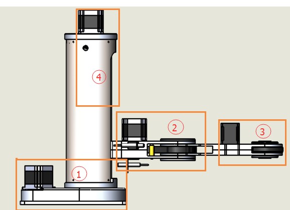 SCARA Arm STEP or SERVO - RobotDigg