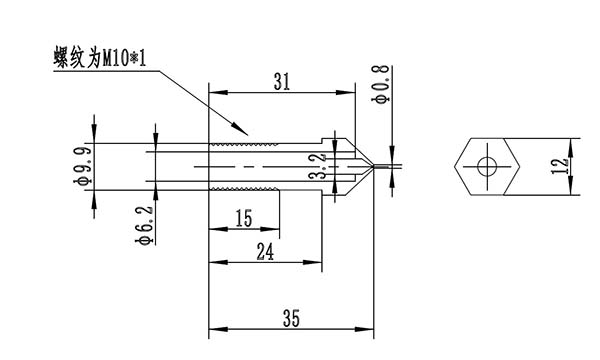 M10 nozzle