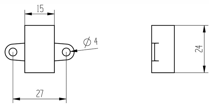 plastic support unit