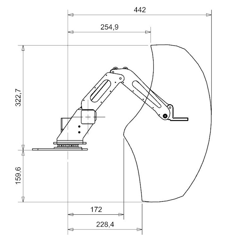 Engineering, Robotic Arm, Industrial Robot, Robotics, Drawing, Mechanical  Engineering, Black And White , Line Art, Robotic Arm, Industrial Robot,  Robot png | PNGWing