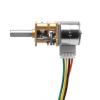 5V DC Micro Metal Geared Stepper Motor