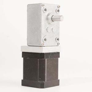 NEMA17 or NEMA23 Turbine Worm Gear Stepper motor