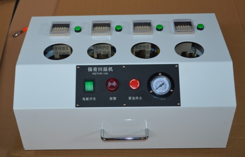 solder paste warm-up timer machine