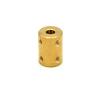 Rigid Coupler D16L22 in Brass 5mm