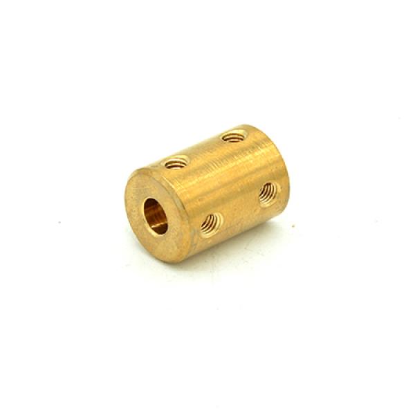 Rigid Coupler D16L22 in Brass 5mm RobotDigg