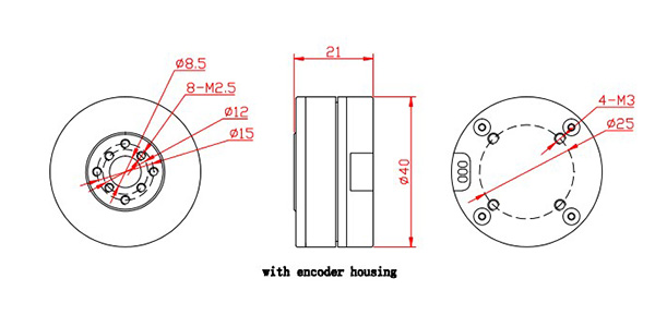 Gimbal Motor with Encoder