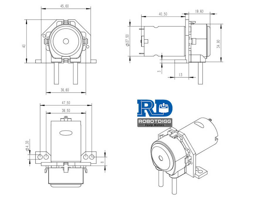 vertical plate pump