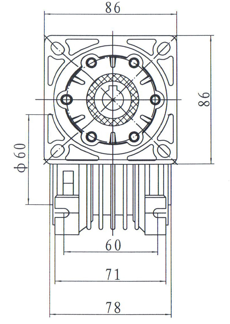 NMRV40 Worm Gear Reducer