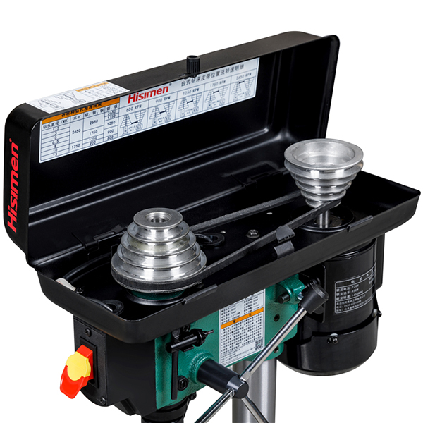 Variable Speed Drill Press with Digital Speed Readout and Laser Light