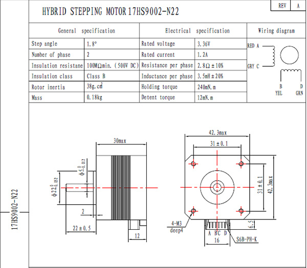 nema17 30mm stepper