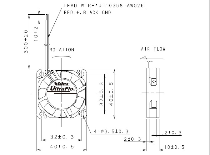 NIDEC 4010