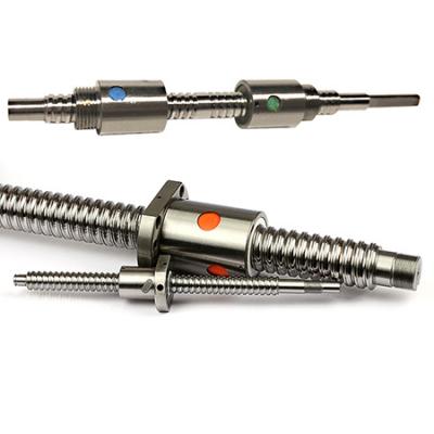 Ground ball screw 0602 or 0802 with machine end