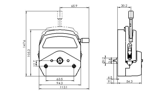 KZ25A peristaltic pump