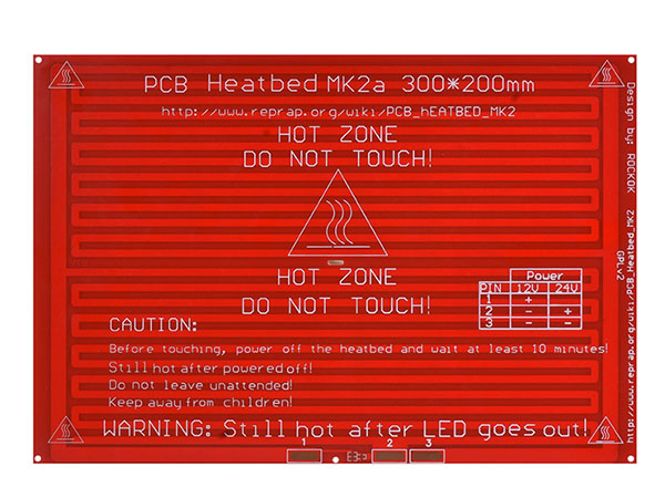 MK2A heatbed