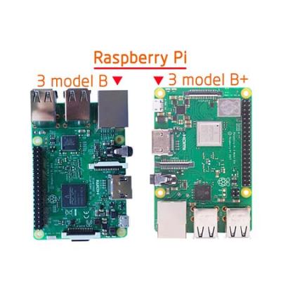 Raspberry Pi 3B, 3B+ single board computer or 4B Kit