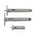 8 or 12 filament extruder screw barrel and nozzle