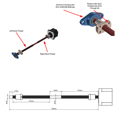 threaded stepper