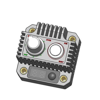 Internal or External Pulse optional stepper controller