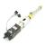 Stepper or servo motorized screw type displacement pump
