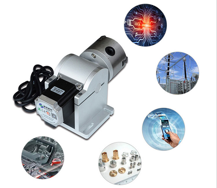laser marking rotary fixture