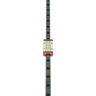 Black anodized linear rail 7, 9, 12 and 15