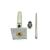 8 or 12 filament extruder screw barrel and nozzle
