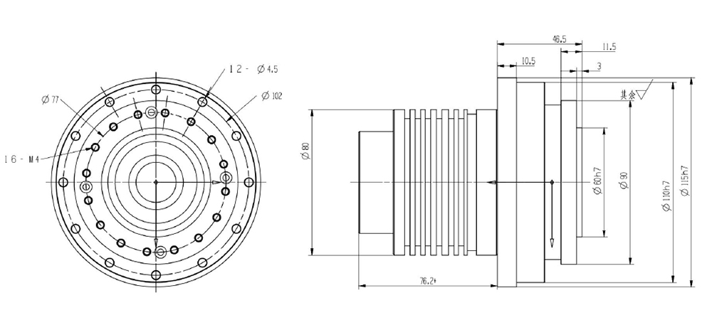 Harmonic Reducer BLDC Motor