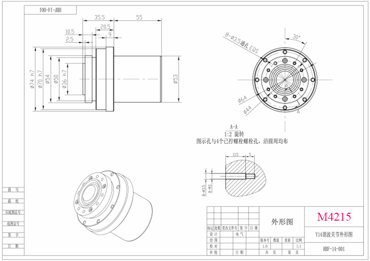 Harmonic Drive BLDC Motor